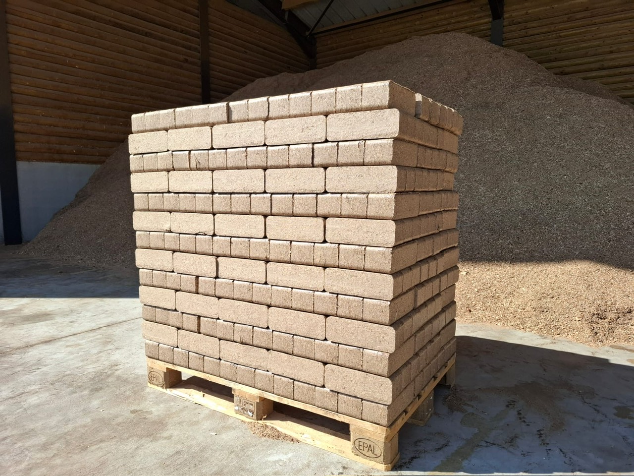 Image de briquettes